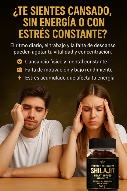 Shilajit™ - Combo de Gomas Shilajit