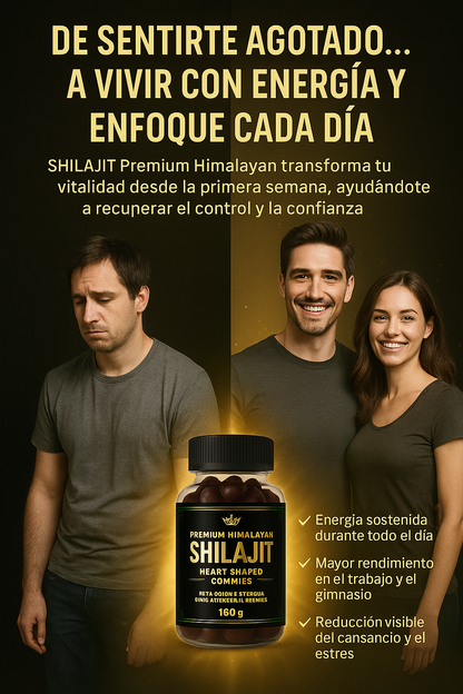 Shilajit™ - Combo de Gomas Shilajit